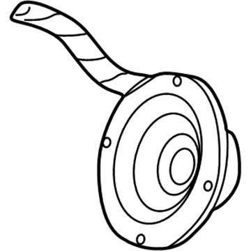 2004 Chevy Corvette Car Speakers - 10290828