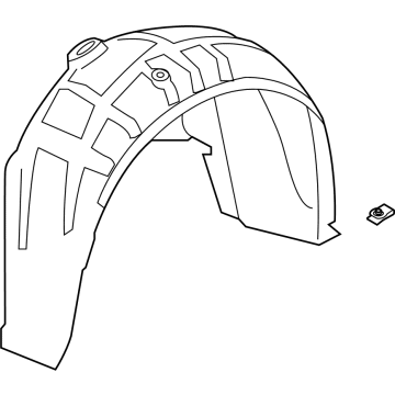 2020 Cadillac CT4 Fender Splash Shield - 84848500