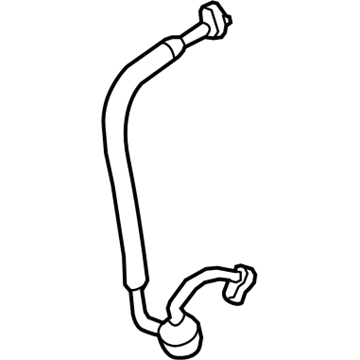 Buick Lucerne A/C Hose - 25994168
