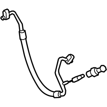 Buick Lucerne A/C Hose - 25760512