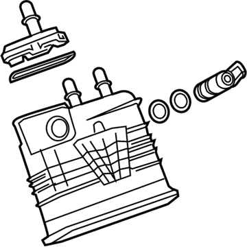 Cadillac Vapor Canister - 85592652