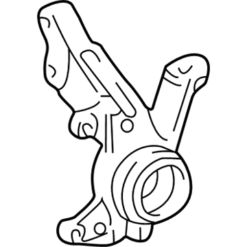 2008 Pontiac Vibe Steering Knuckle - 88970117