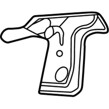 GM 15969884 Inner Pillar, Passenger Side
