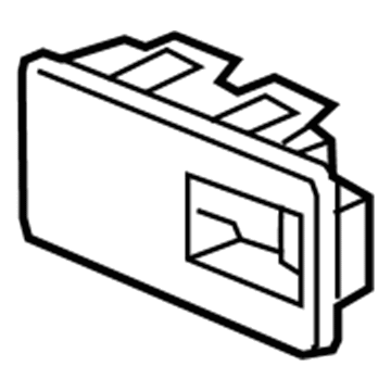 GM 13338045 Switch Bezel, Rear