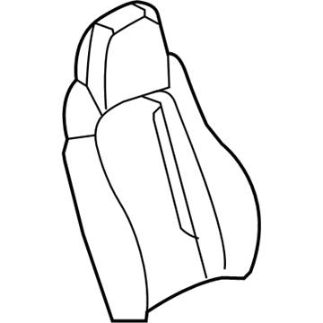 Chevy 19250649 Seat Back Cover