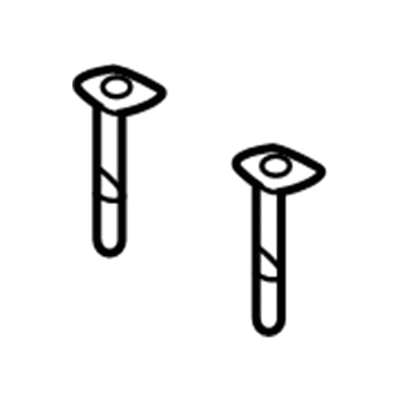 Pontiac 88970615 Headrest Guide
