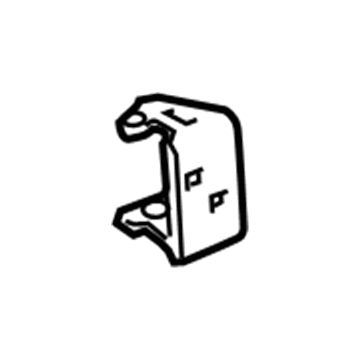 GM 15925762 Upper Hinge, Front Passenger Side