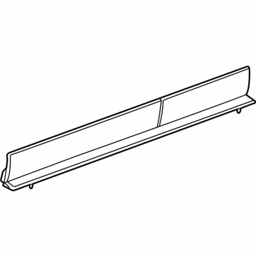 GM 84859764 Front Trim, Jet Black