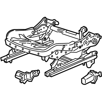 GM 13511847 Cushion Frame, Front