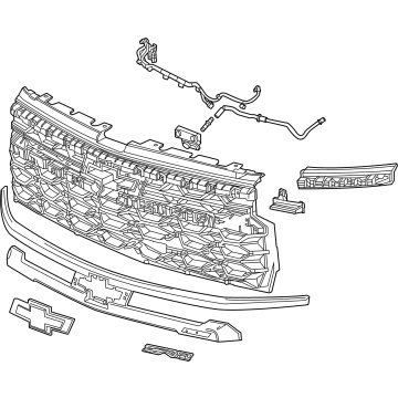 Chevy 85622831 Grille
