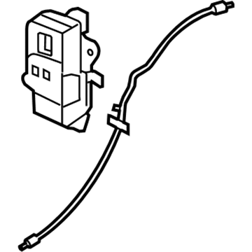 Buick Door Latch Assembly - 20790493