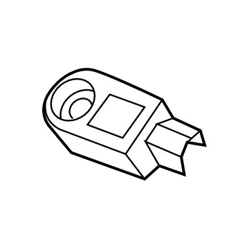 Chevy Silverado 1500 LD Air Bag Sensor - 13514197