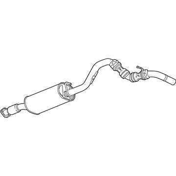 GMC Savana 3500 Muffler - 84229609