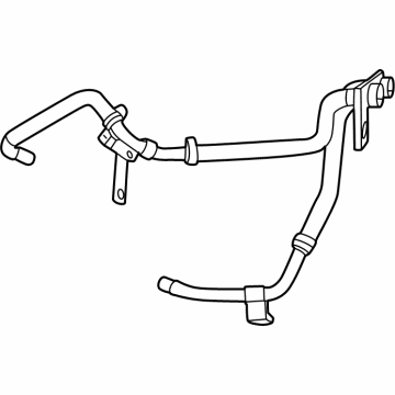 2024 Chevy Corvette Radiator Hose - 86798542