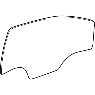 GM 95229720 Door Glass