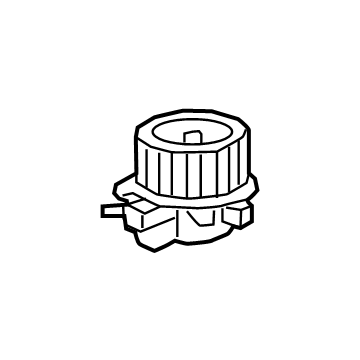 Chevy Silverado 1500 Blower Motor - 84843544