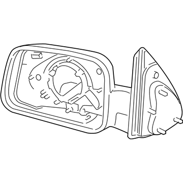 2007 Chevy HHR Side View Mirrors - 25848554