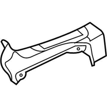Pontiac 95999811 Rear Sill Plate