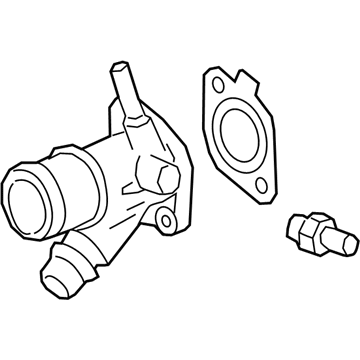GM 12688674 Water Outlet