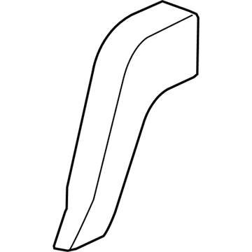 GM 15823040 Flare, Passenger Side