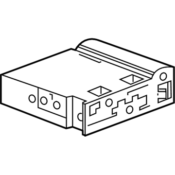 Buick 84278545 Radio