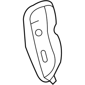 GM 15864519 Cover, Passenger Side