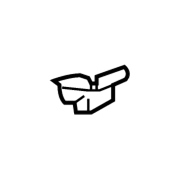 Hummer 15186297 Corner Reinforcement Bracket