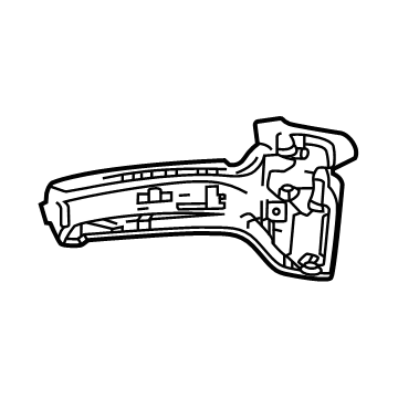 GM 84574943 Signal Lamp, Rear Passenger Side