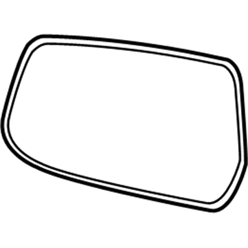 Chevy 20815185 Mirror Glass
