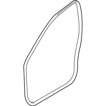2008 Saturn Astra Door Seal - 13178760