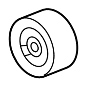 GM 12598653 Idler Pulley, Driver Side