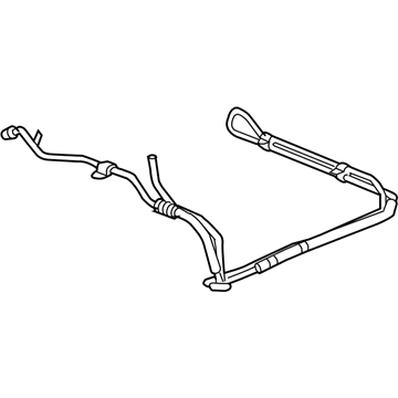 Buick Rendezvous Power Steering Hose - 15818461