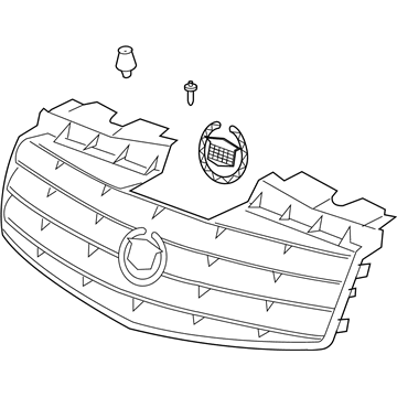 Cadillac 15925771 Grille