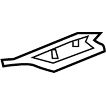 GM 15837057 Uniside Assembly Insulator, Driver Side