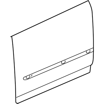 GM 15217584 Outer Panel, Front Driver Side