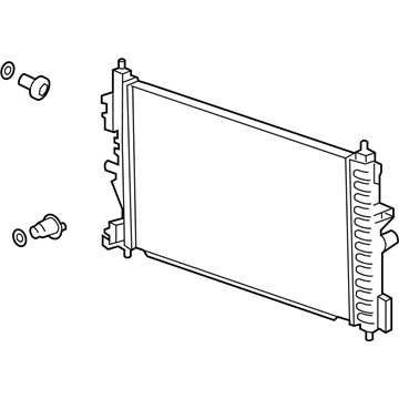 Buick 13267665 Radiator