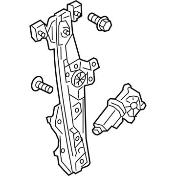 Chevy Spark Window Regulator - 42439344