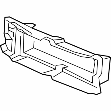 GM 84829398 Lower Baffle, Front
