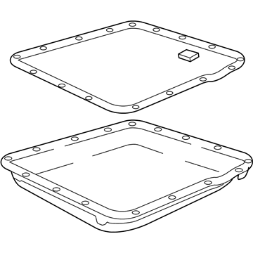 Hummer 24240206 Transmission Pan