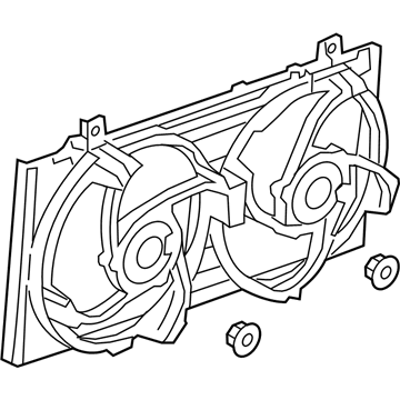 Chevy Fan Shroud - 92218321