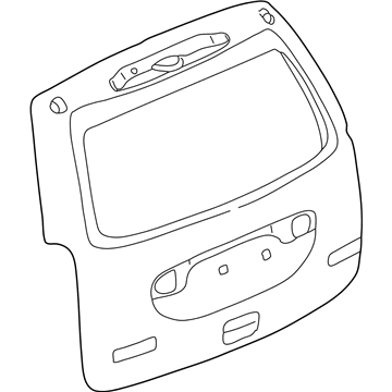 Saturn 10374333 Lift Gate
