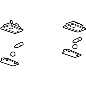 GMC 15940146 Dome Lamp Assembly