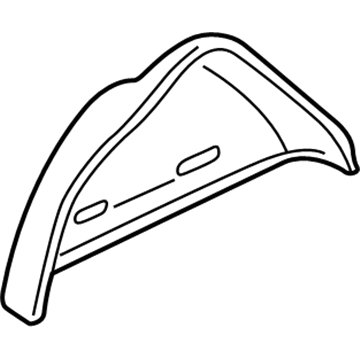 Pontiac 12529835 Inner Wheelhouse