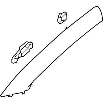 Buick 84173590 Windshield Pillar Trim