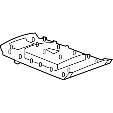 GM 84573428 Inner Panel, Jet Black