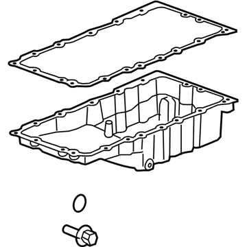 Chevy 12626225 Oil Pan
