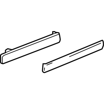 1996 GMC Sonoma Door Moldings - 15990273