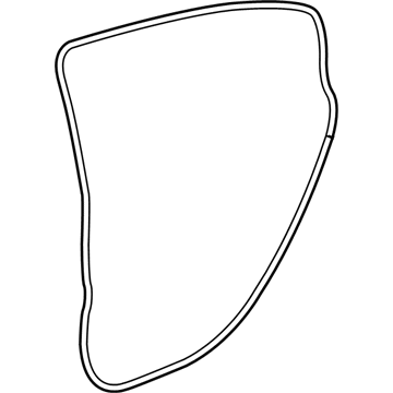 2010 Buick LaCrosse Door Seal - 20954940