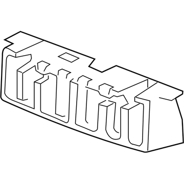 GM 15834198 Mount Panel, Front