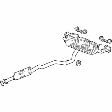 2022 Buick Envision Muffler - 84805817
